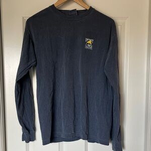 Women's Navy Long Sleeve Tee